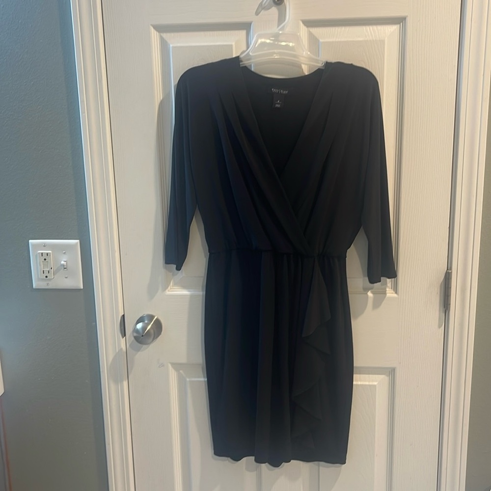 White House black market cinched waste, very classy dress.